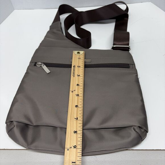 Hedgren Inner City Fate RFID Crossbody Bag Sepia Brown Adjustable Strap Travel - Picture 15 of 15